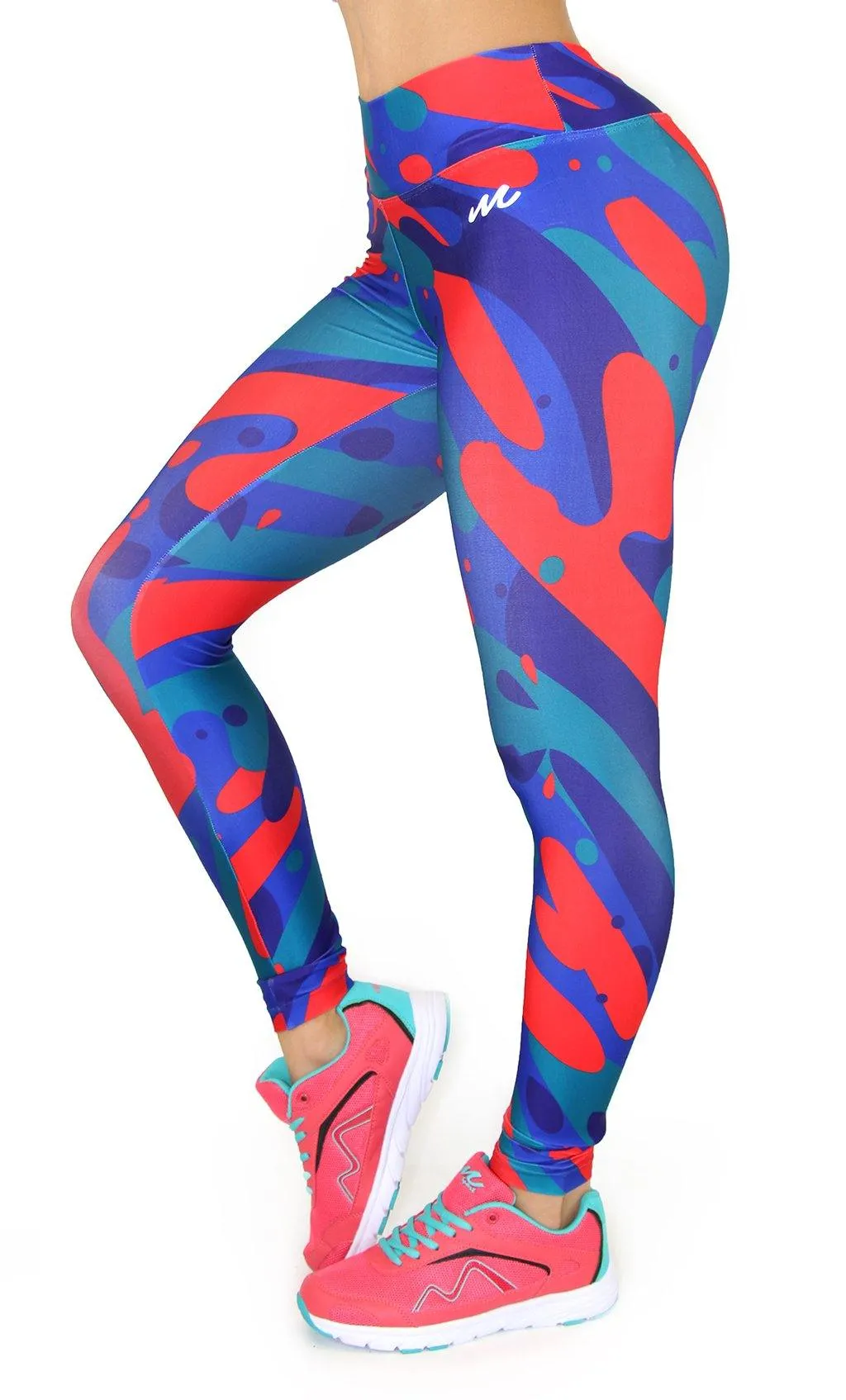 1167 Maripily Women Activewear Print Legging