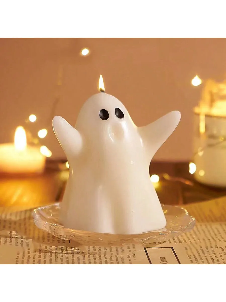 7 Styles Halloween Ghost Shaped Scented Candle