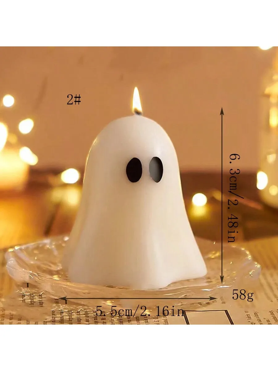 7 Styles Halloween Ghost Shaped Scented Candle