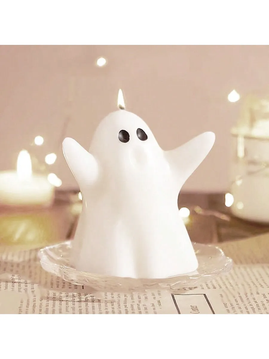 7 Styles Halloween Ghost Shaped Scented Candle