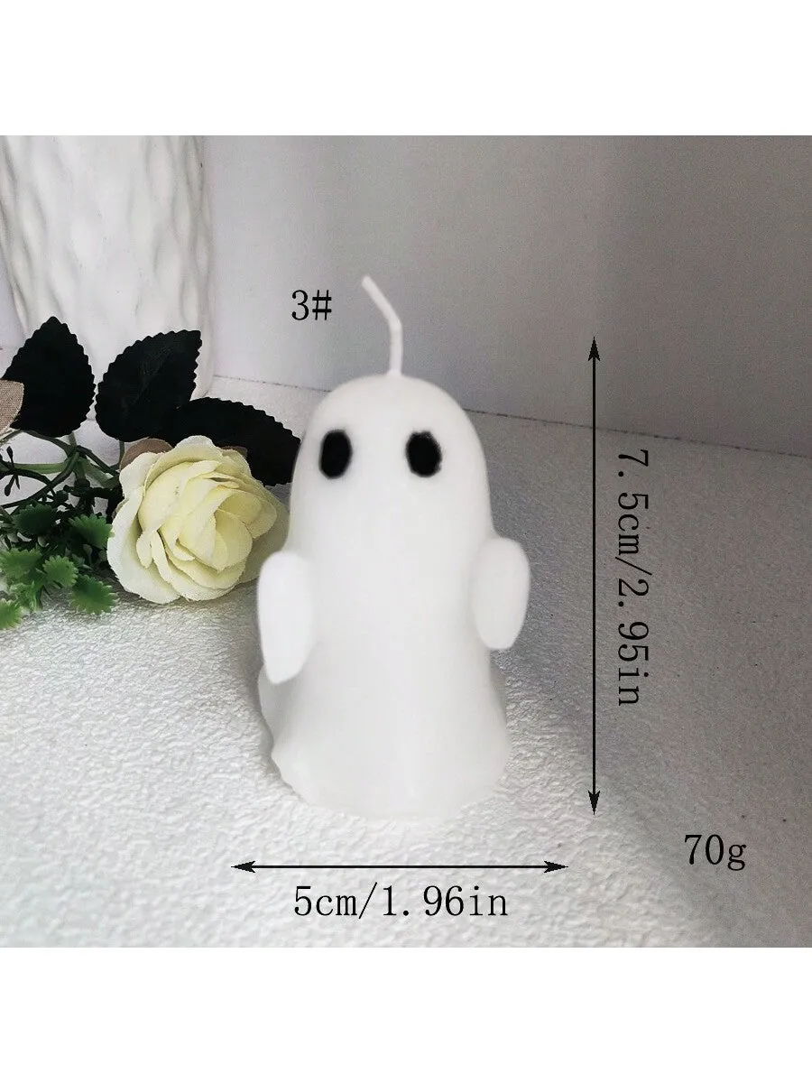 7 Styles Halloween Ghost Shaped Scented Candle