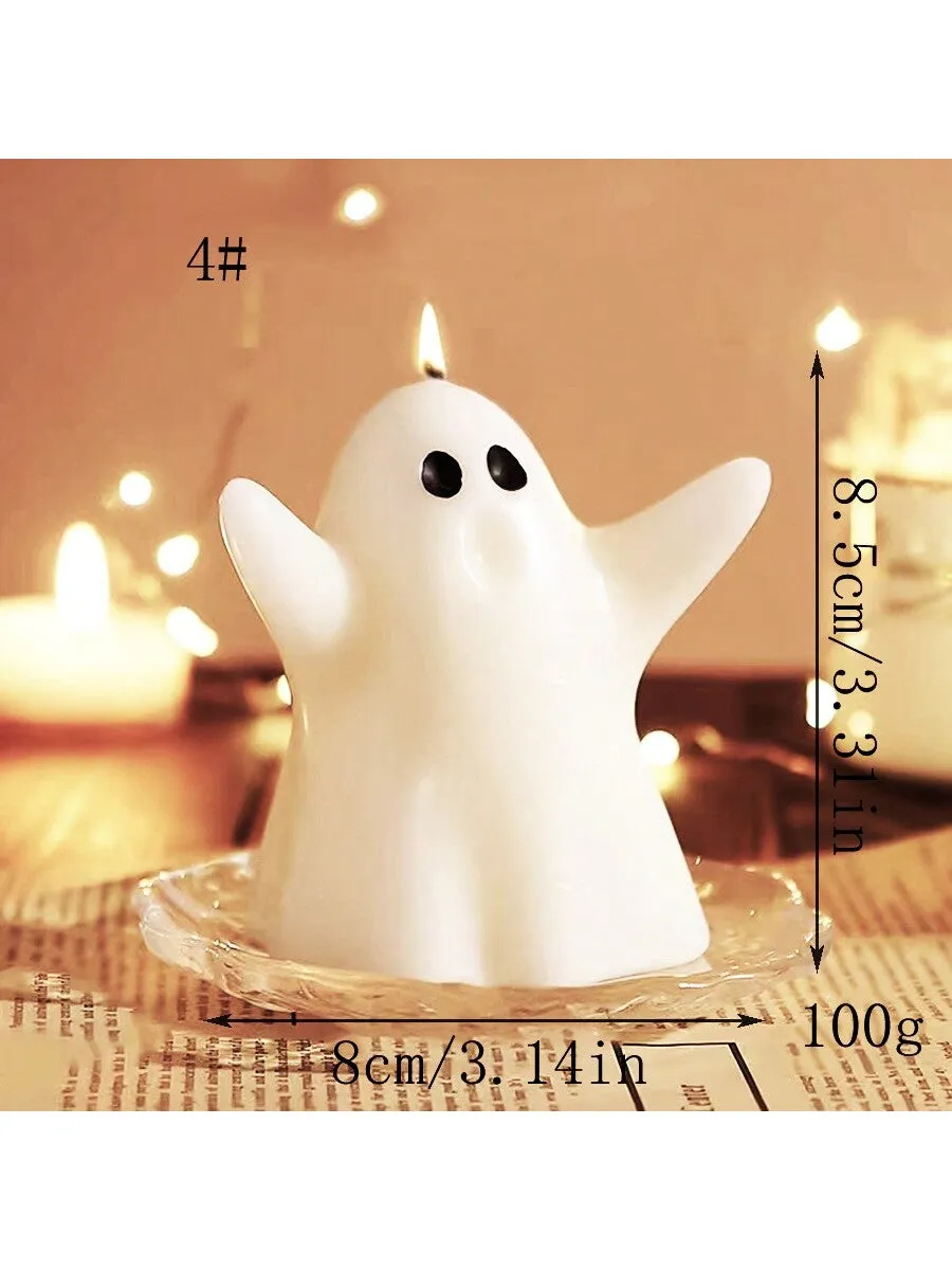 7 Styles Halloween Ghost Shaped Scented Candle