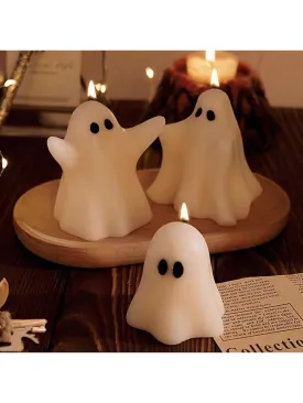 7 Styles Halloween Ghost Shaped Scented Candle