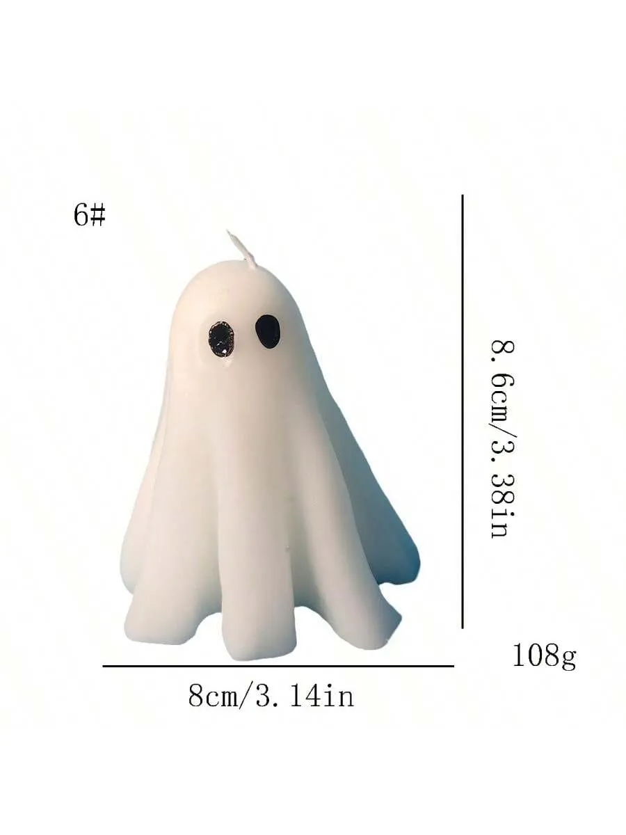 7 Styles Halloween Ghost Shaped Scented Candle