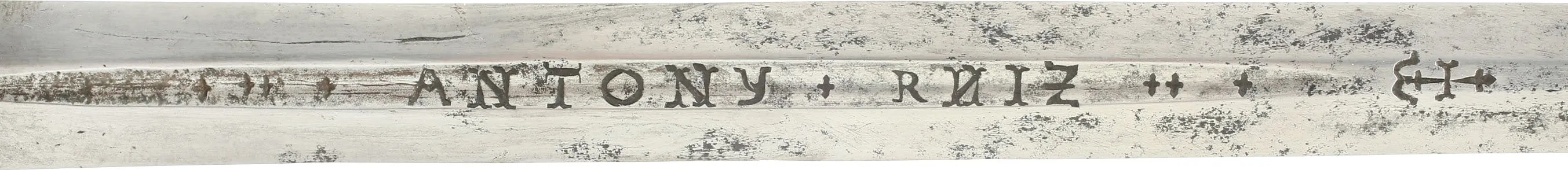 A RARE SILVER HILTED NORTH ITALIAN TRANSITIONAL RAPIER C.1655-60.