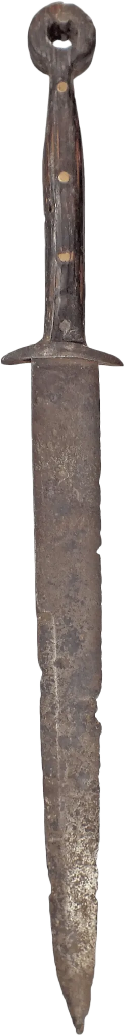 A SWISS RING POMMEL DAGGER C.1400