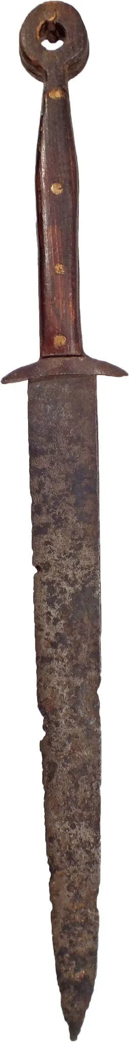 A SWISS RING POMMEL DAGGER C.1400