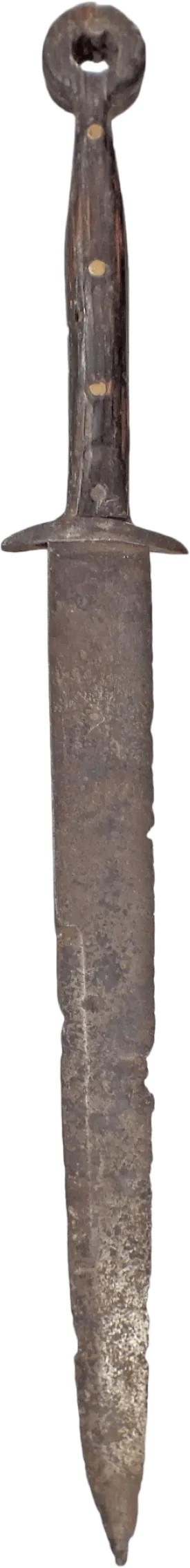 A SWISS RING POMMEL DAGGER C.1400