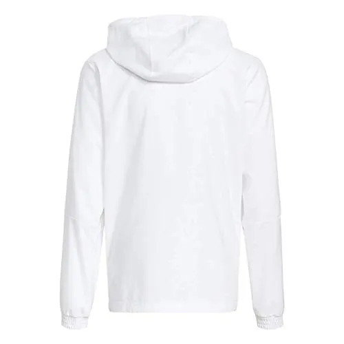 adidas unisex-child Tiro 21 Windbreaker White Large