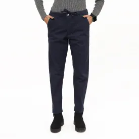 Adjustable Ladies Chinos - Navy
