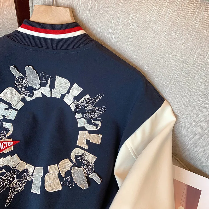 American Style Zipped Baseball Jersey