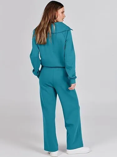 ANRABESS Women 2 Piece Outfits Sweatsuit Set