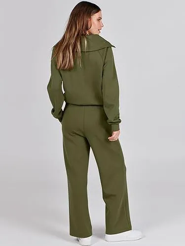 ANRABESS Women 2 Piece Outfits Sweatsuit Set