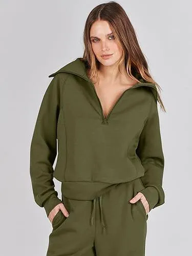 ANRABESS Women 2 Piece Outfits Sweatsuit Set