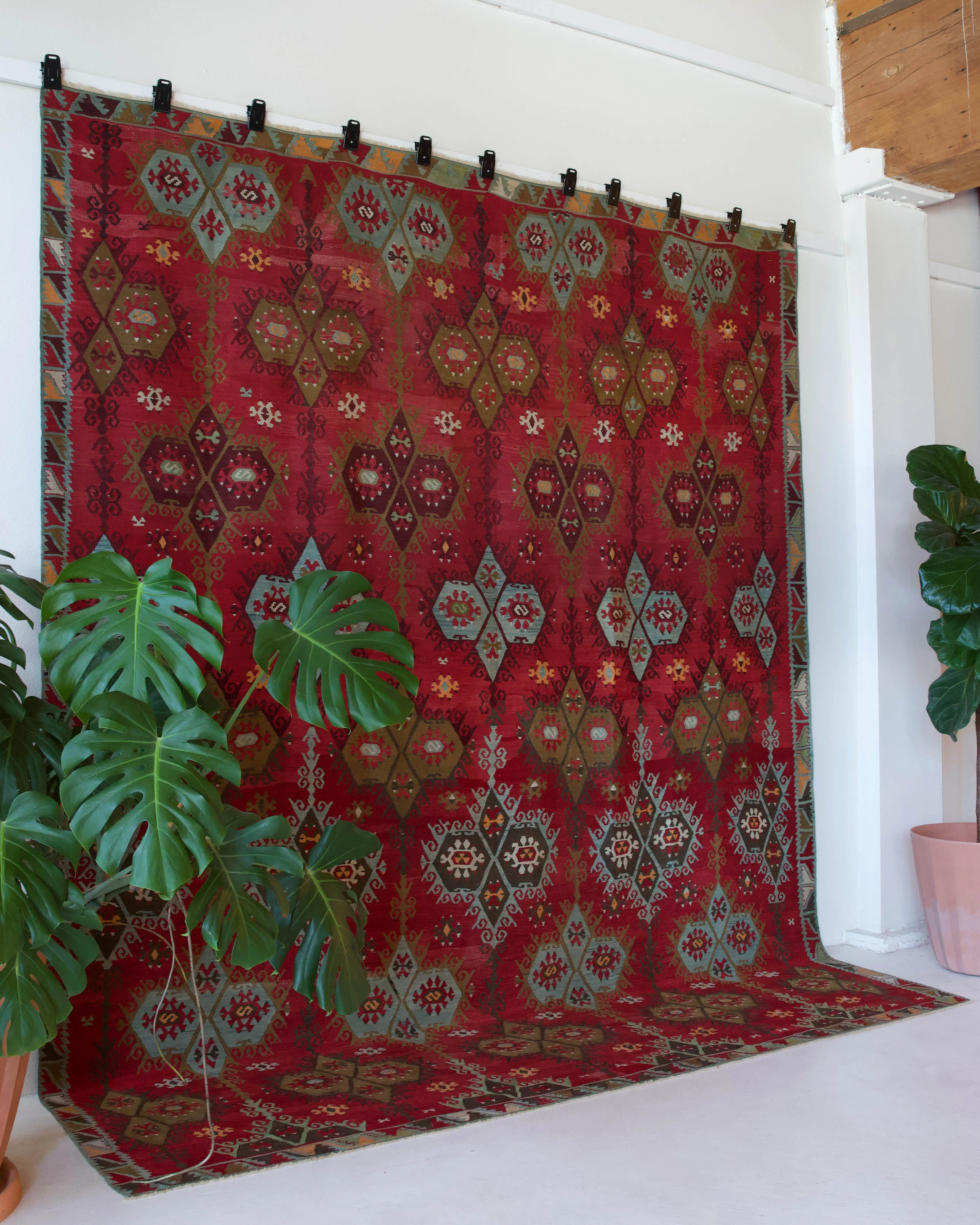 Antique Sivas Sarkisla Kilim Rug 9'4"x11'4"