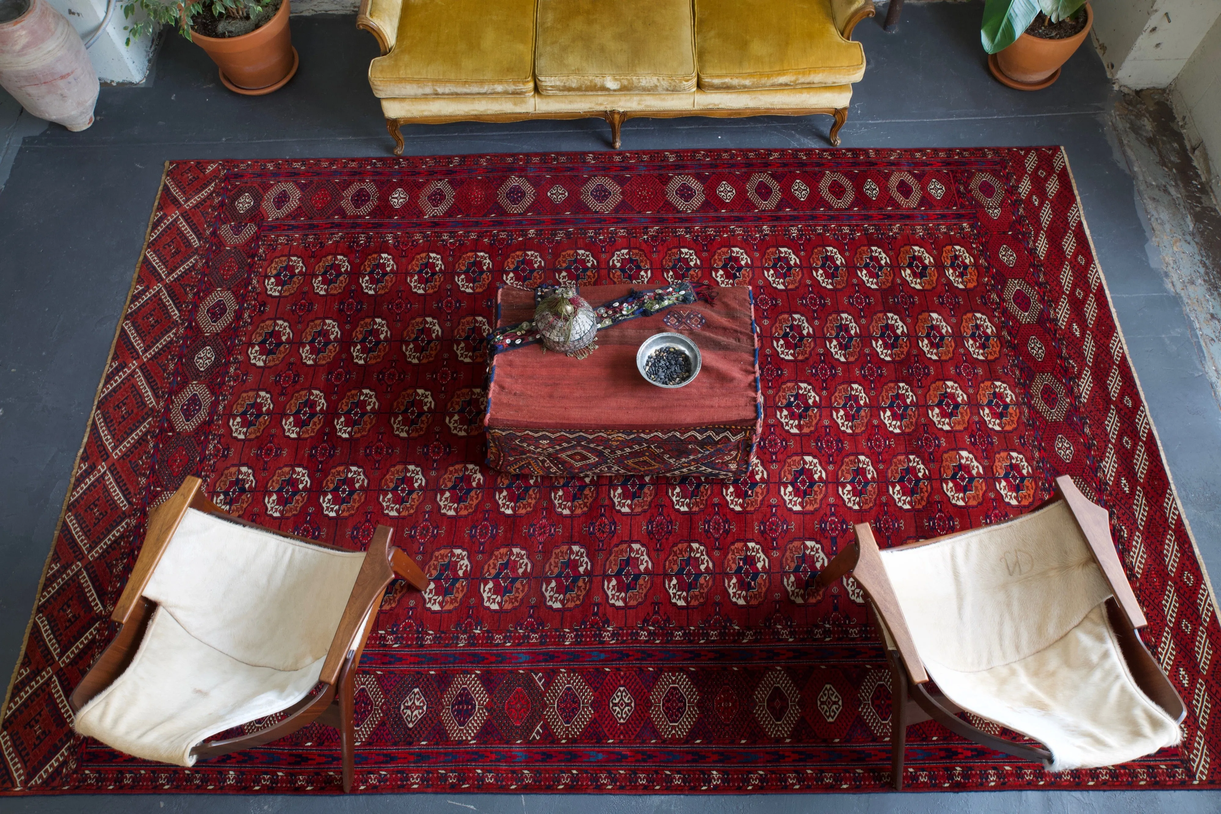 Antique Tekke Bukhara Rug