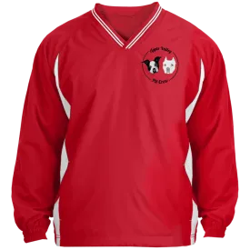 AVPC Logo Tipped V-Neck Windshirt