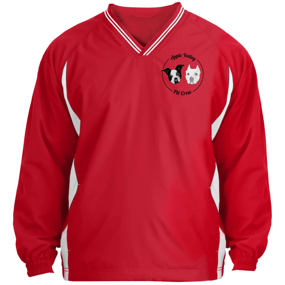 AVPC Logo Tipped V-Neck Windshirt