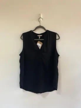 Black floaty cami, H&M, Size 16 (Polyester)