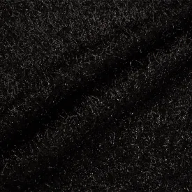 Black Metallic Bouclette