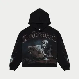 Black Monday Hoodie (Grey Wash) - GBLKMNDHDDBWSH