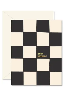 Chessboard Birthday Greeting Card