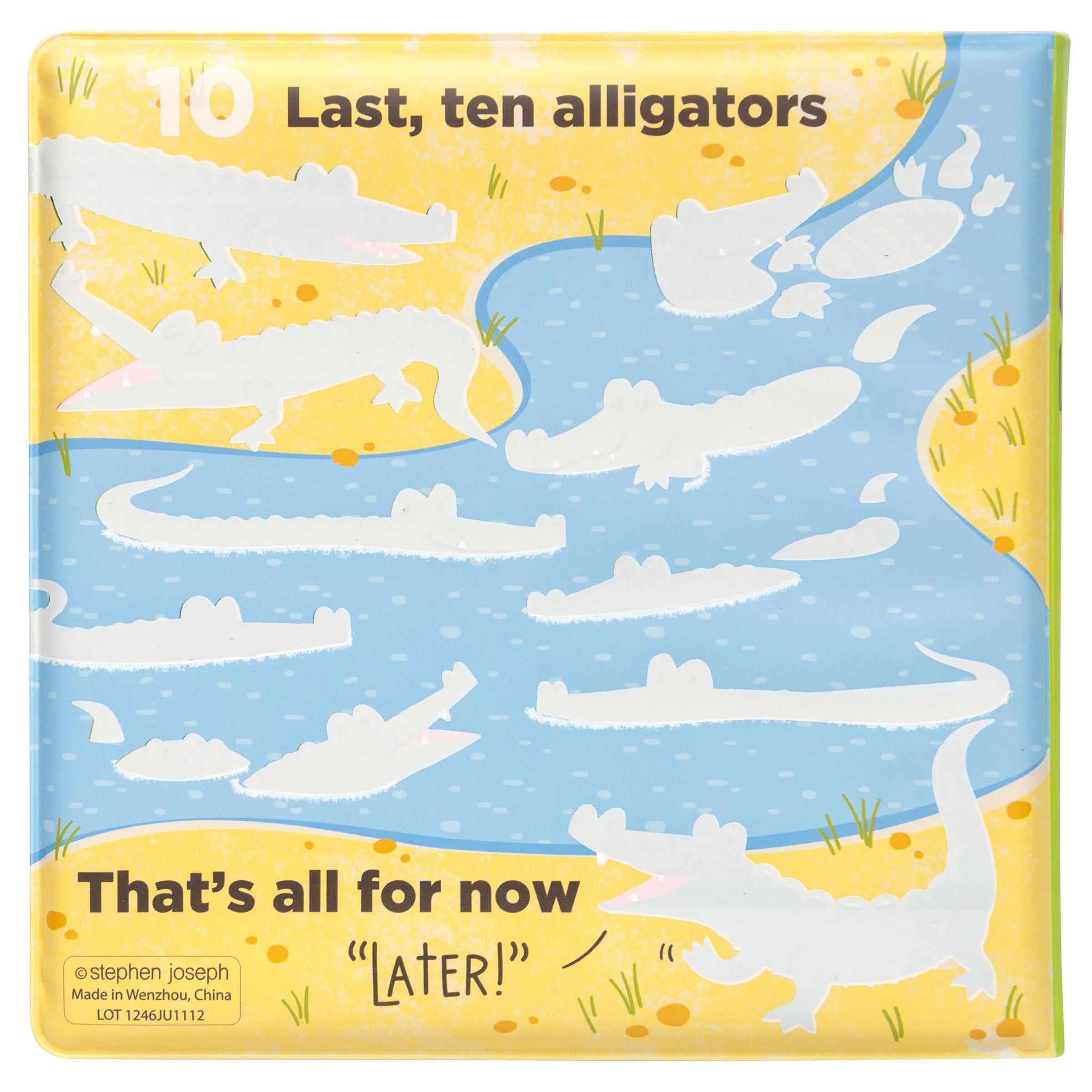 Color Changing Bath Book Zoo