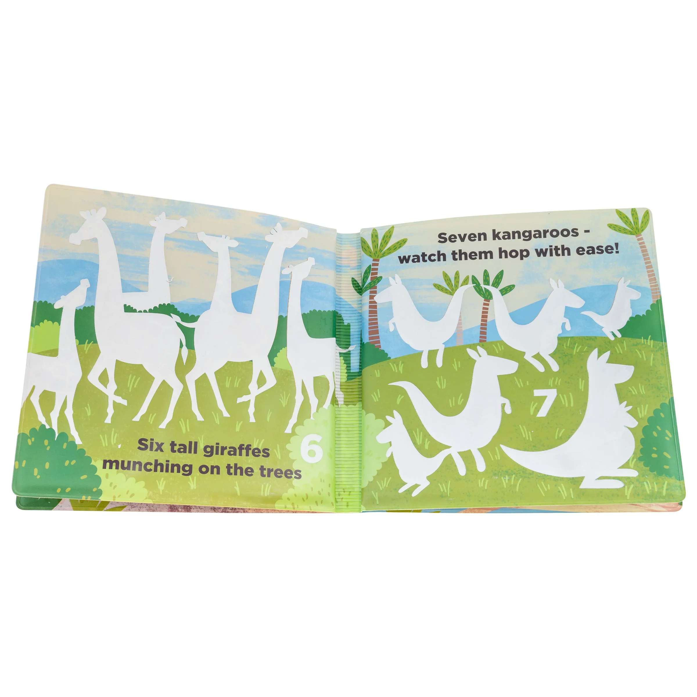 Color Changing Bath Book Zoo
