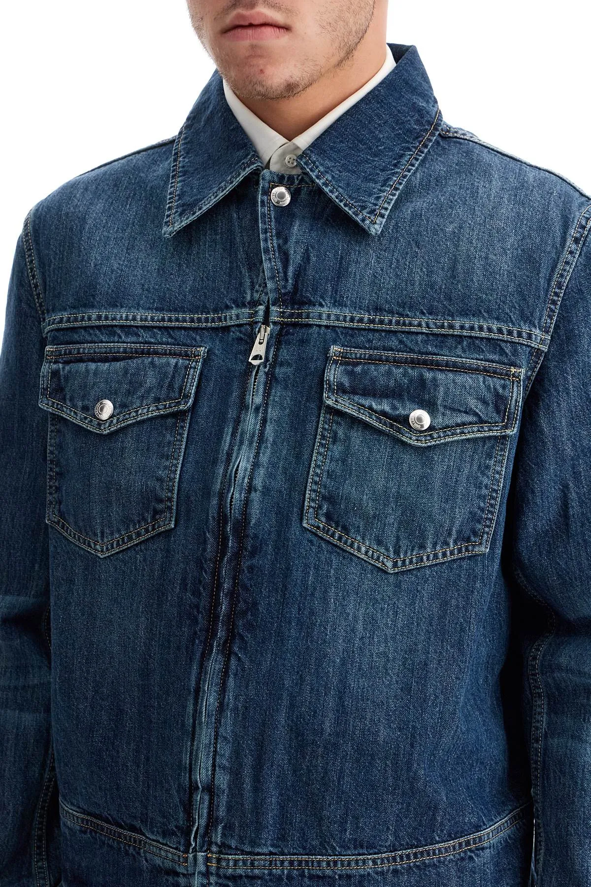denim trucker jacket for