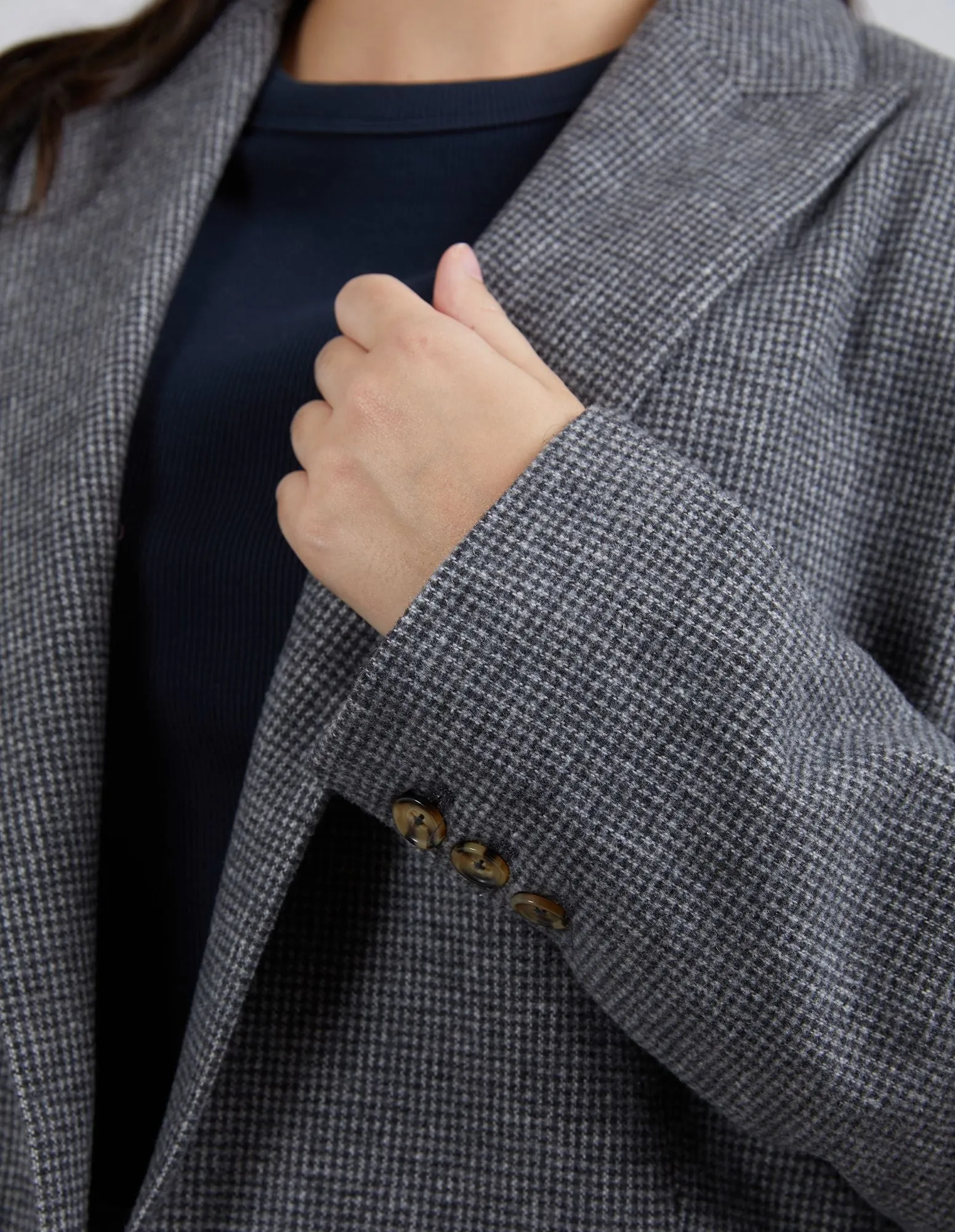 Diana Blazer - Charcoal