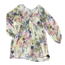Dress Casual Short By H&m In Floral Print, Size: M