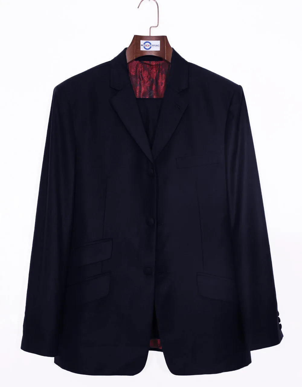Essential Dark Navy Blue 3 Piece Suit