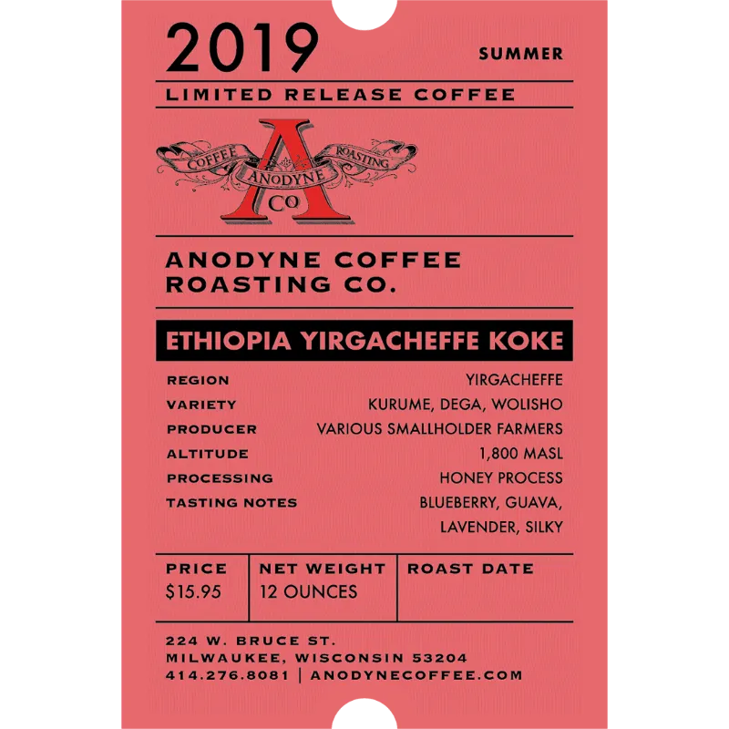 Ethiopia Yirgacheffe Koke