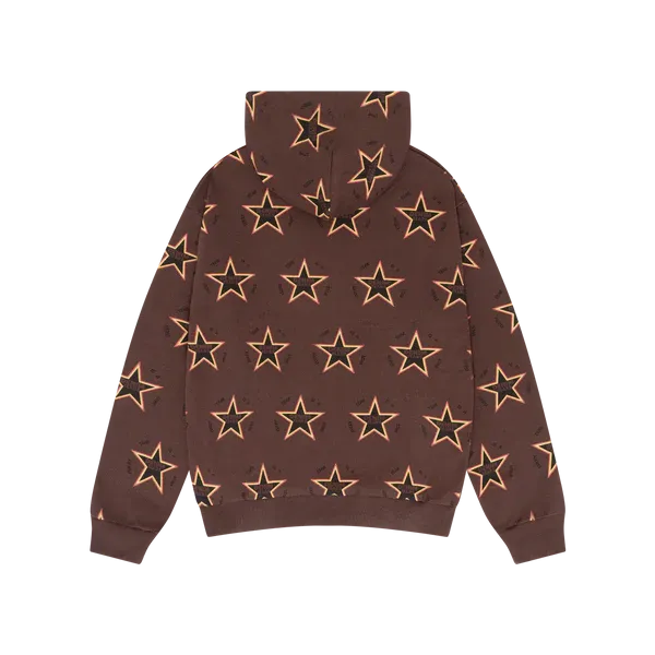 Every Tear Is A Star All Over Hoodie (Brown) - DT013045132