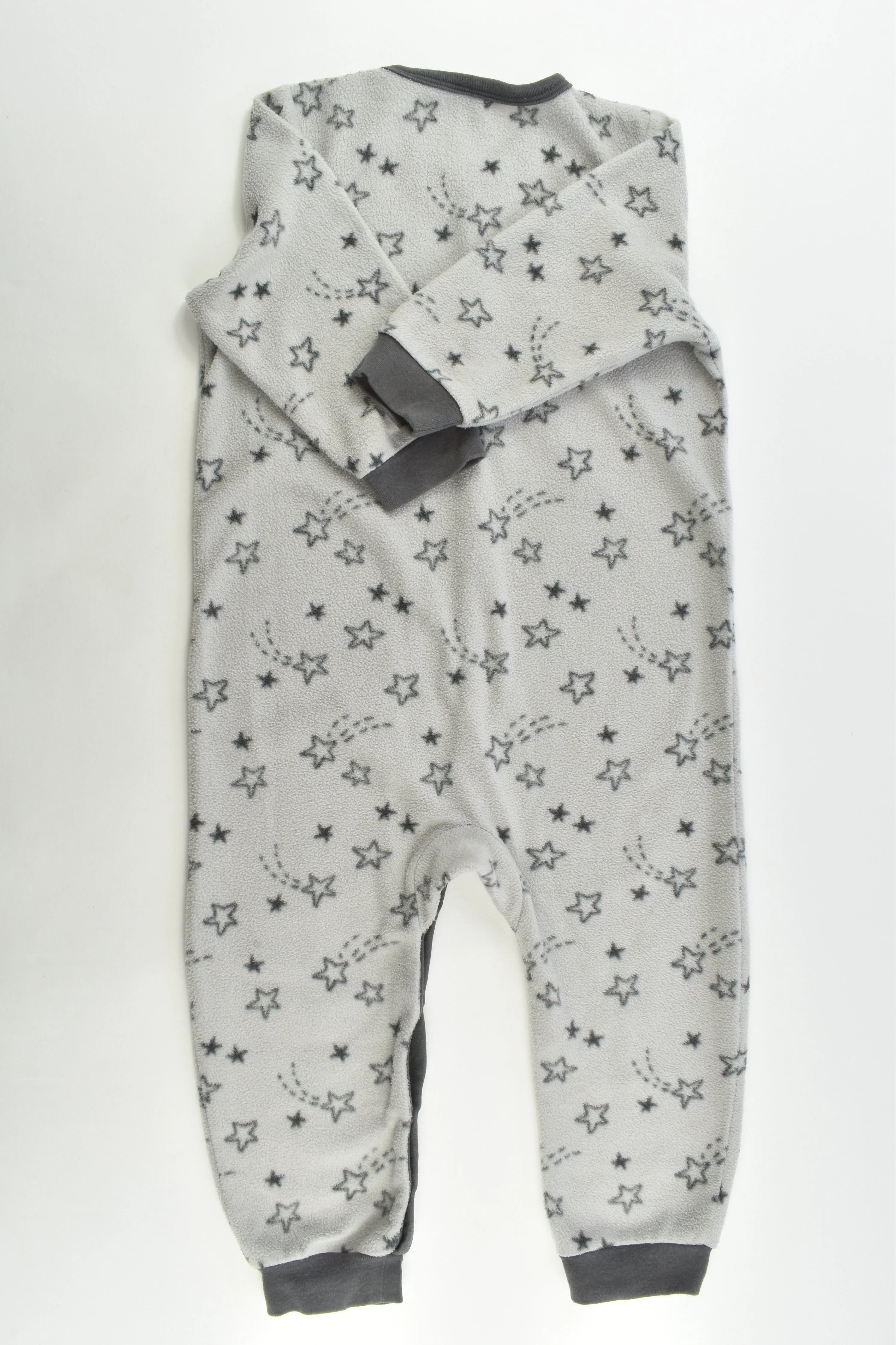 H&M Size 2 Stars Fleece Onesie