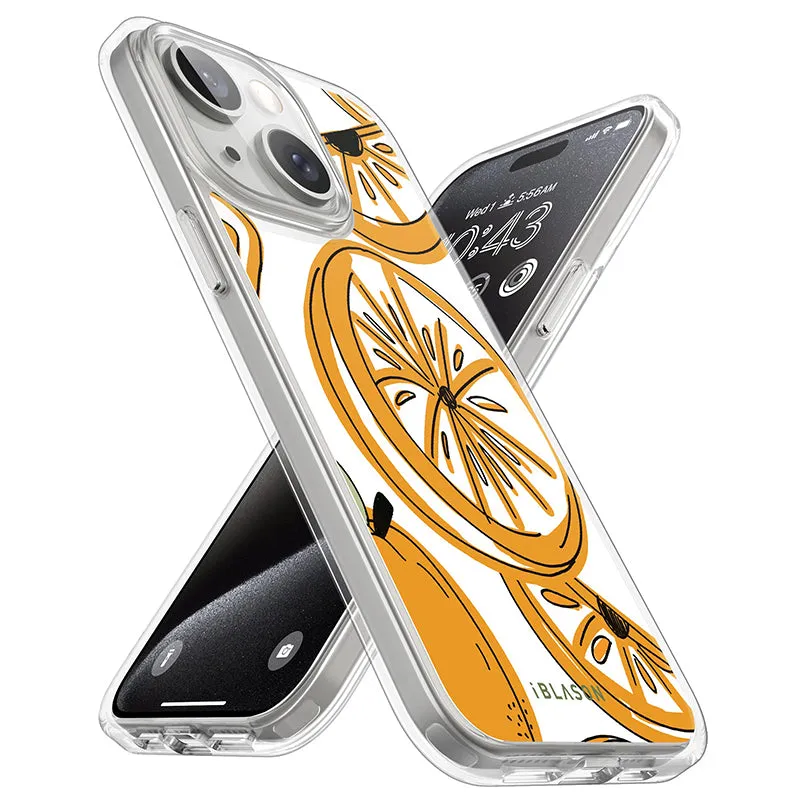 iPhone 13 Halo MagSafe Cute Phone Case - Oranges