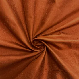 Iridescent Chestnut Silk Dupioni Fabric