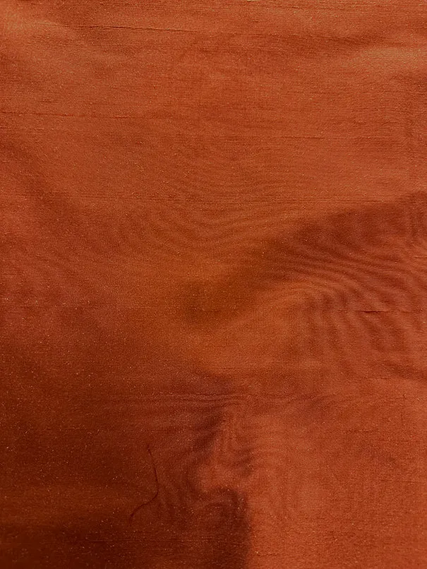Iridescent Chestnut Silk Dupioni Fabric