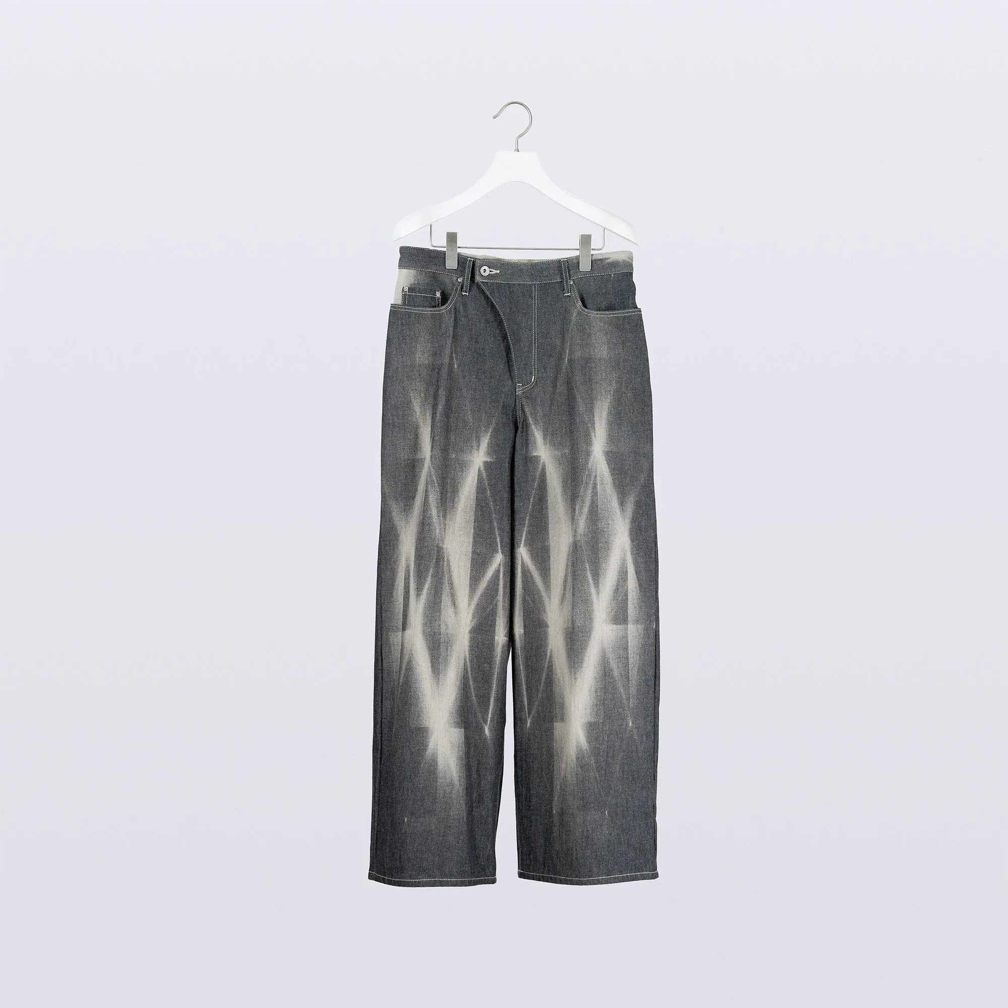 Kiriko Bleach Denim / black