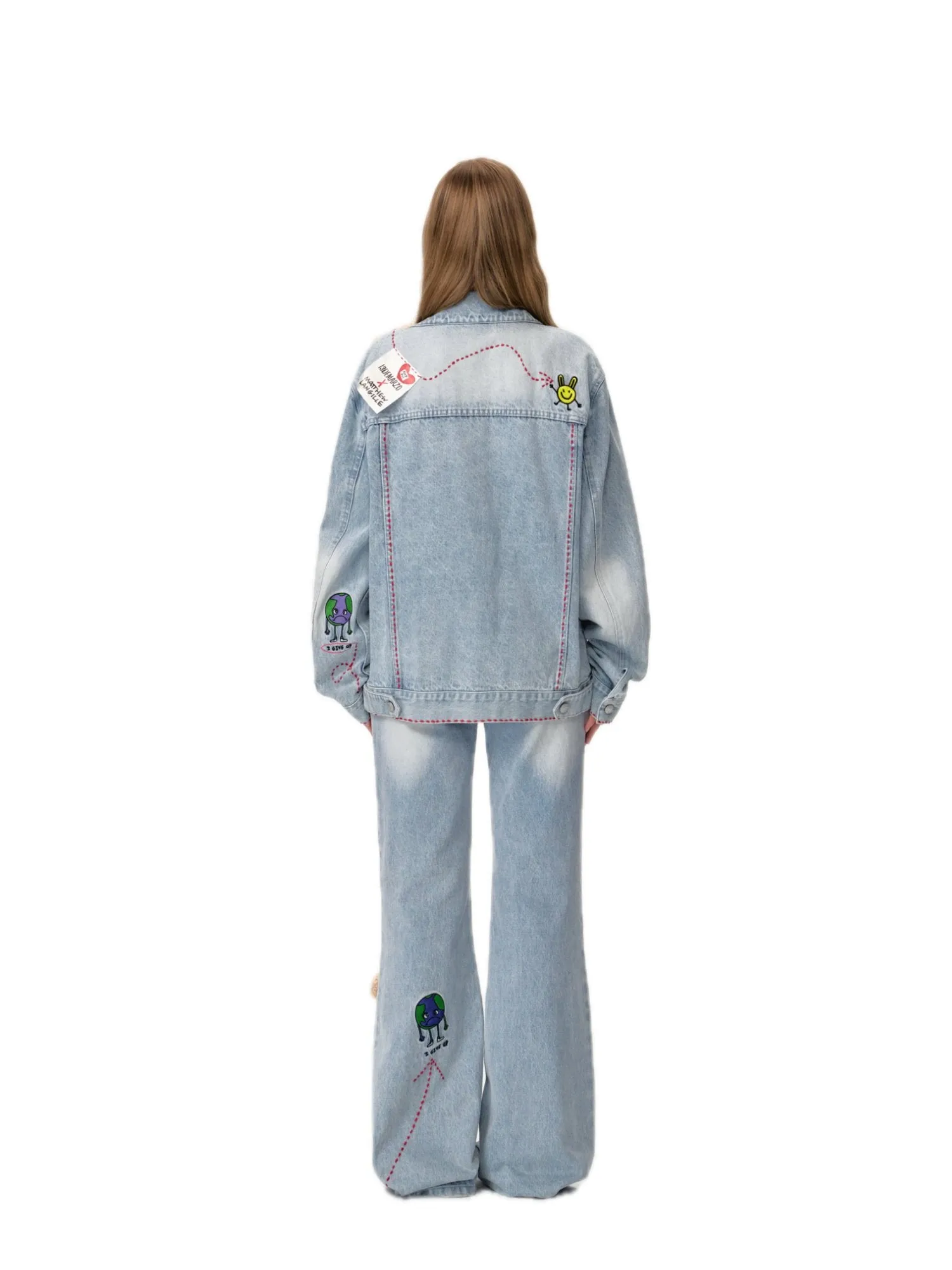 Matthew Langille Bear Travel Flare Jeans