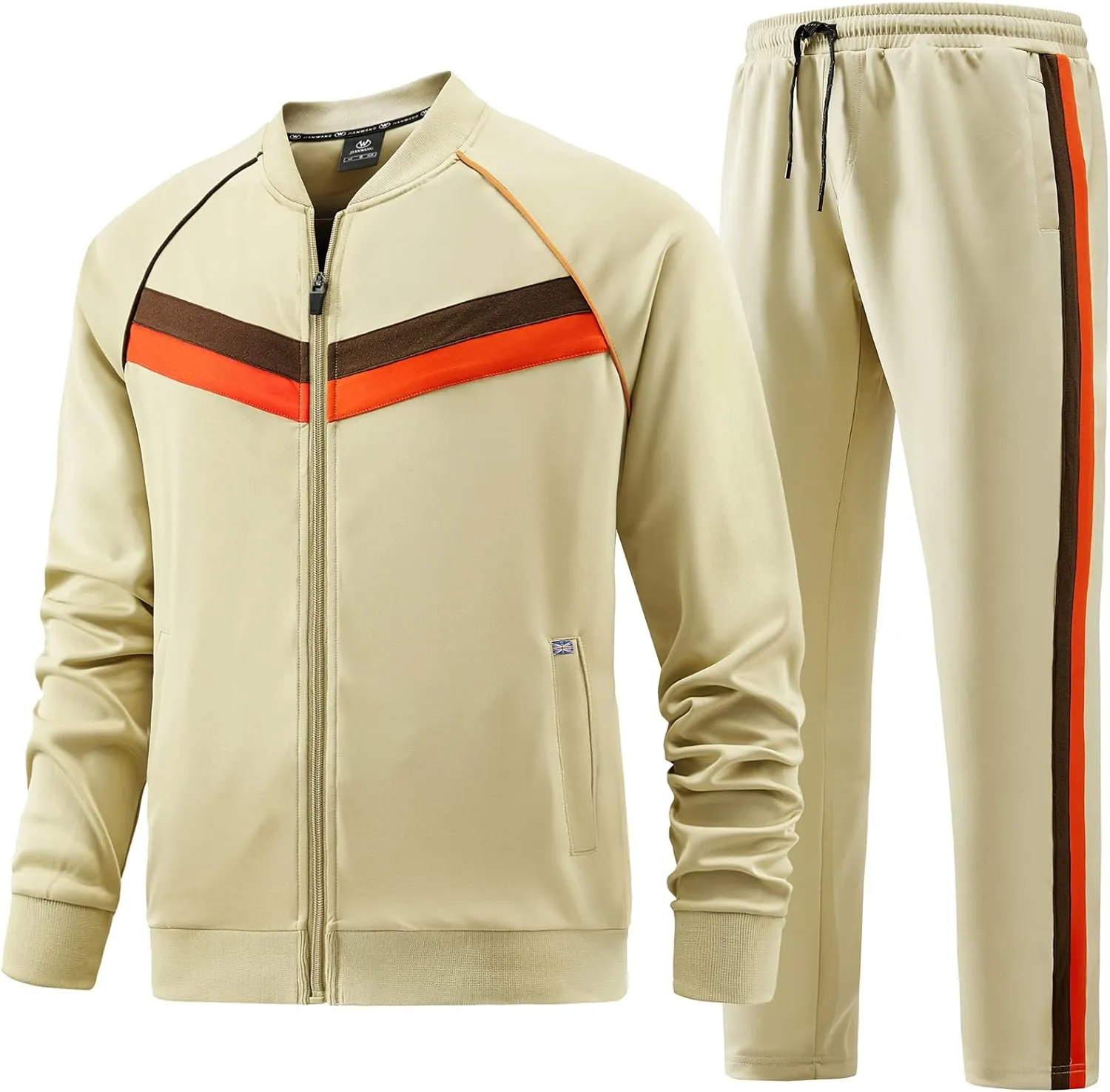 Men's Casual Tracksuits 2 Piece Outfit