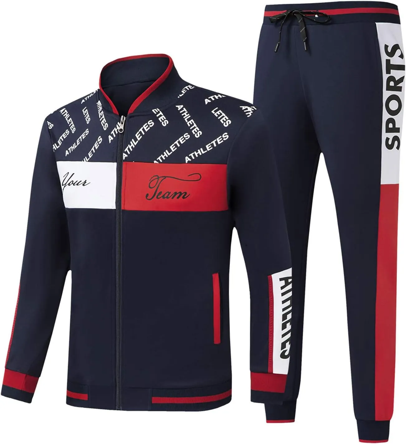Men's Casual Tracksuits 2 Piece Outfit
