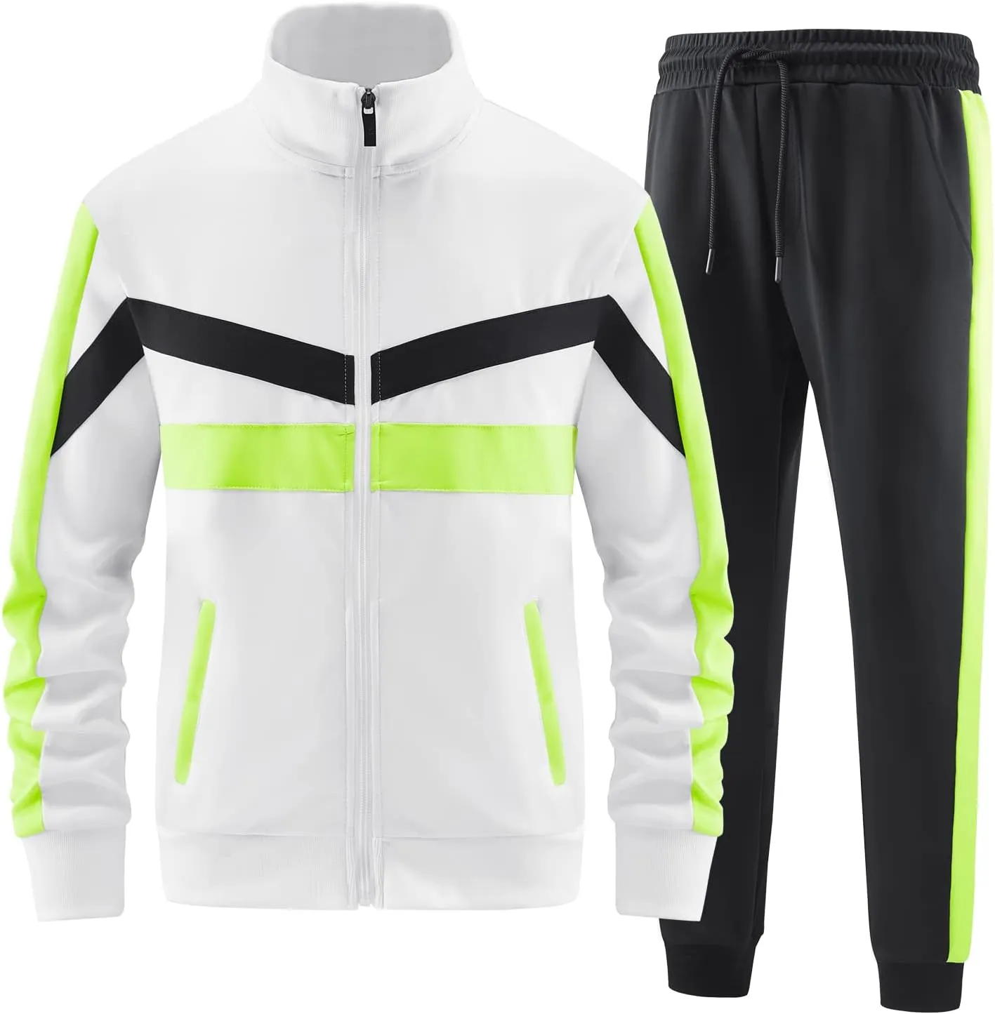 Men's Casual Tracksuits 2 Piece Outfit