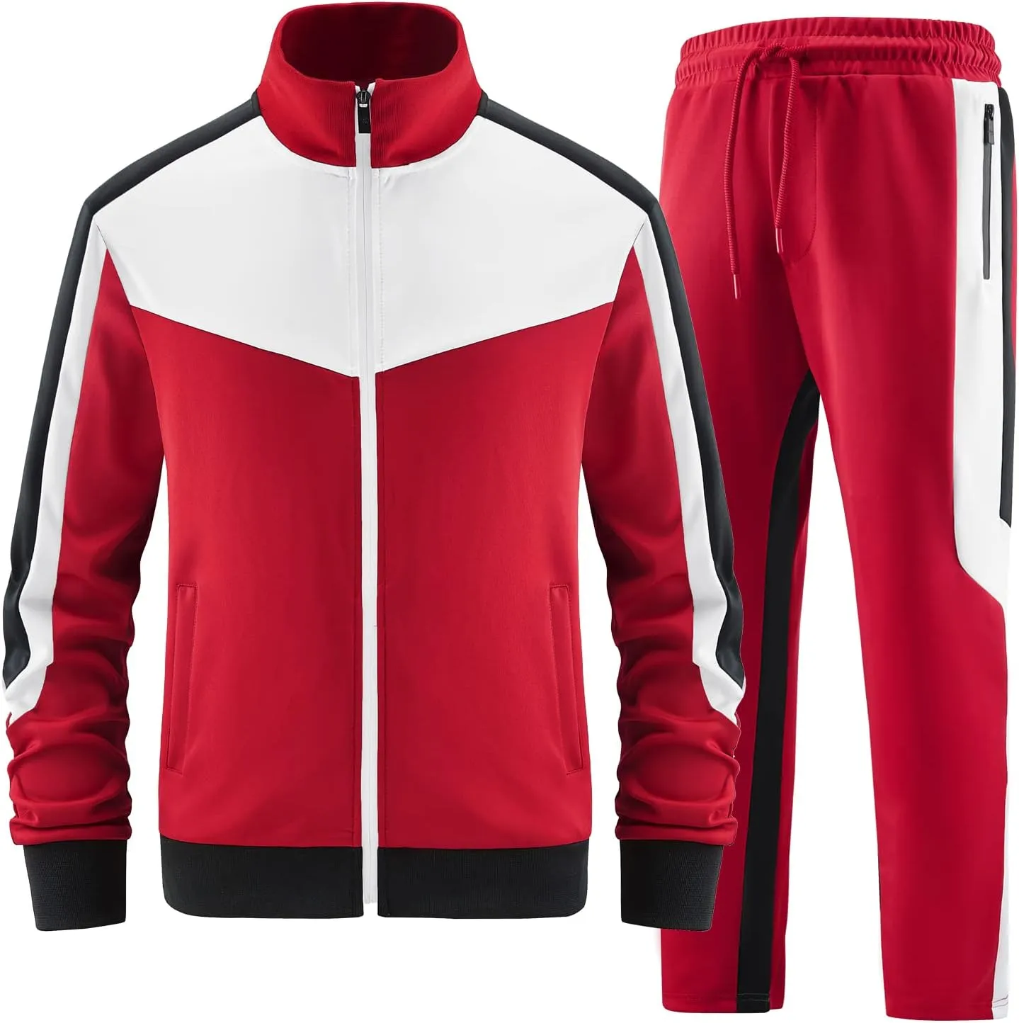 Men's Casual Tracksuits 2 Piece Outfit