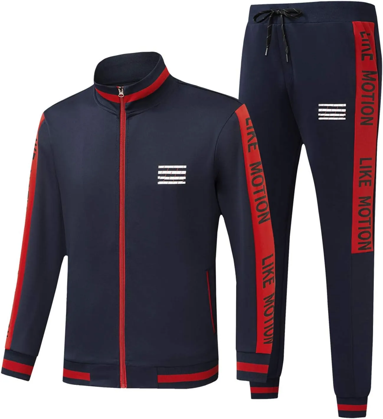 Men's Casual Tracksuits 2 Piece Outfit