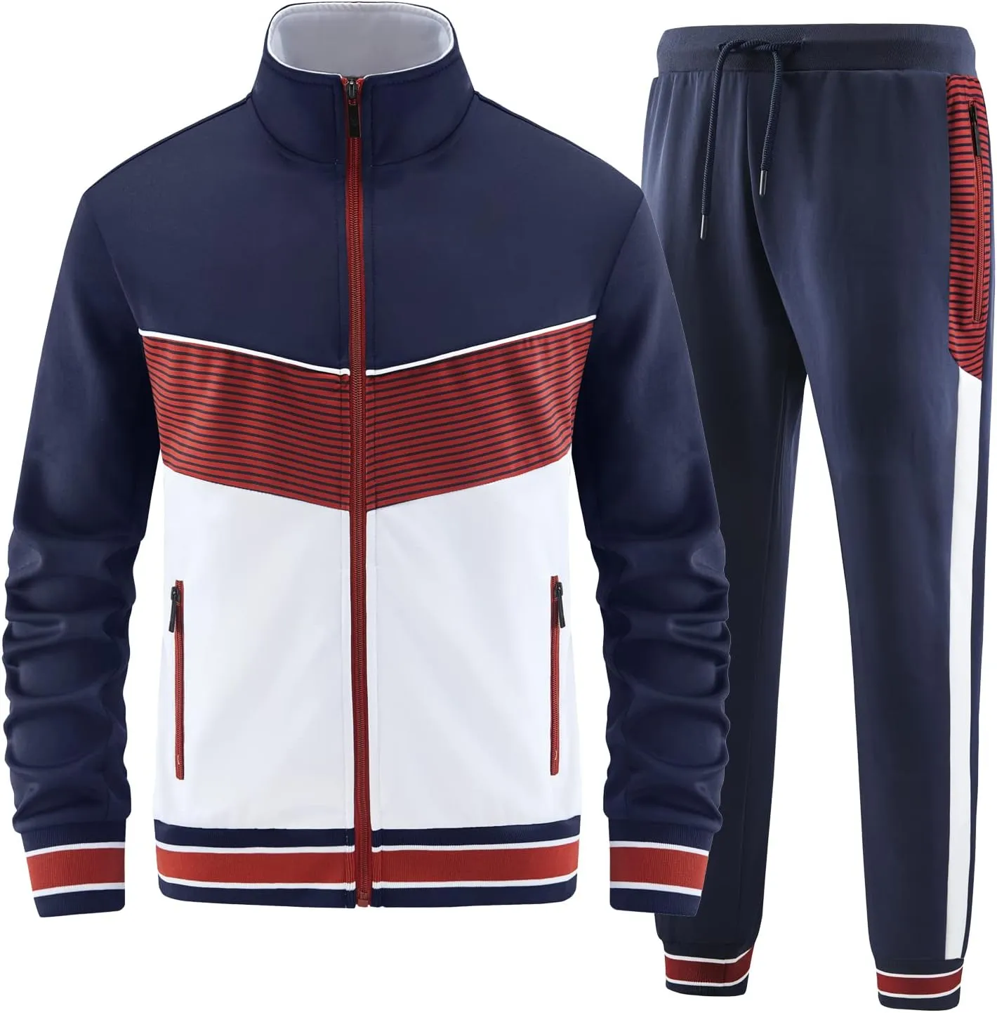 Men's Casual Tracksuits 2 Piece Outfit