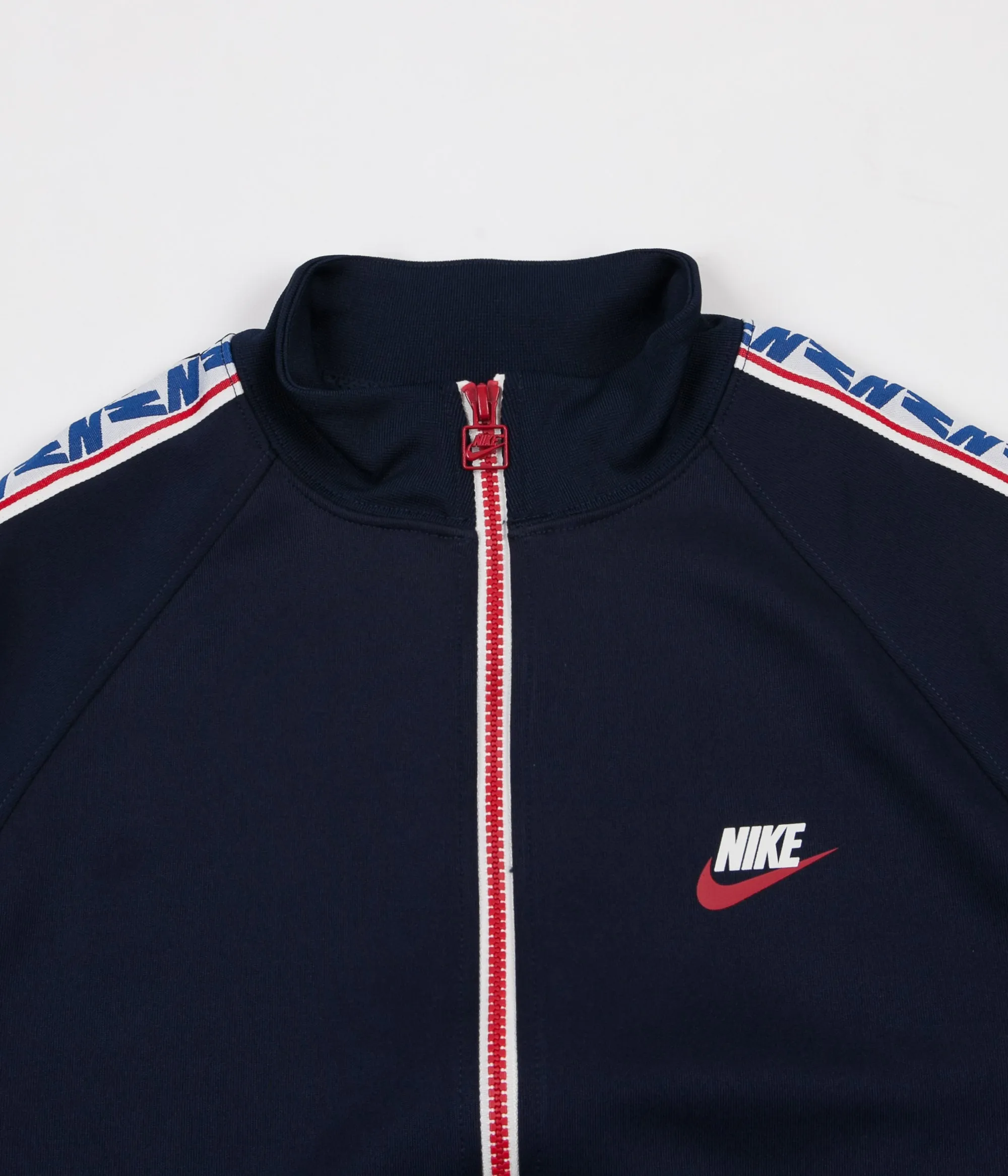 Nike Taped Poly Track Jacket - Obsidian / Sail