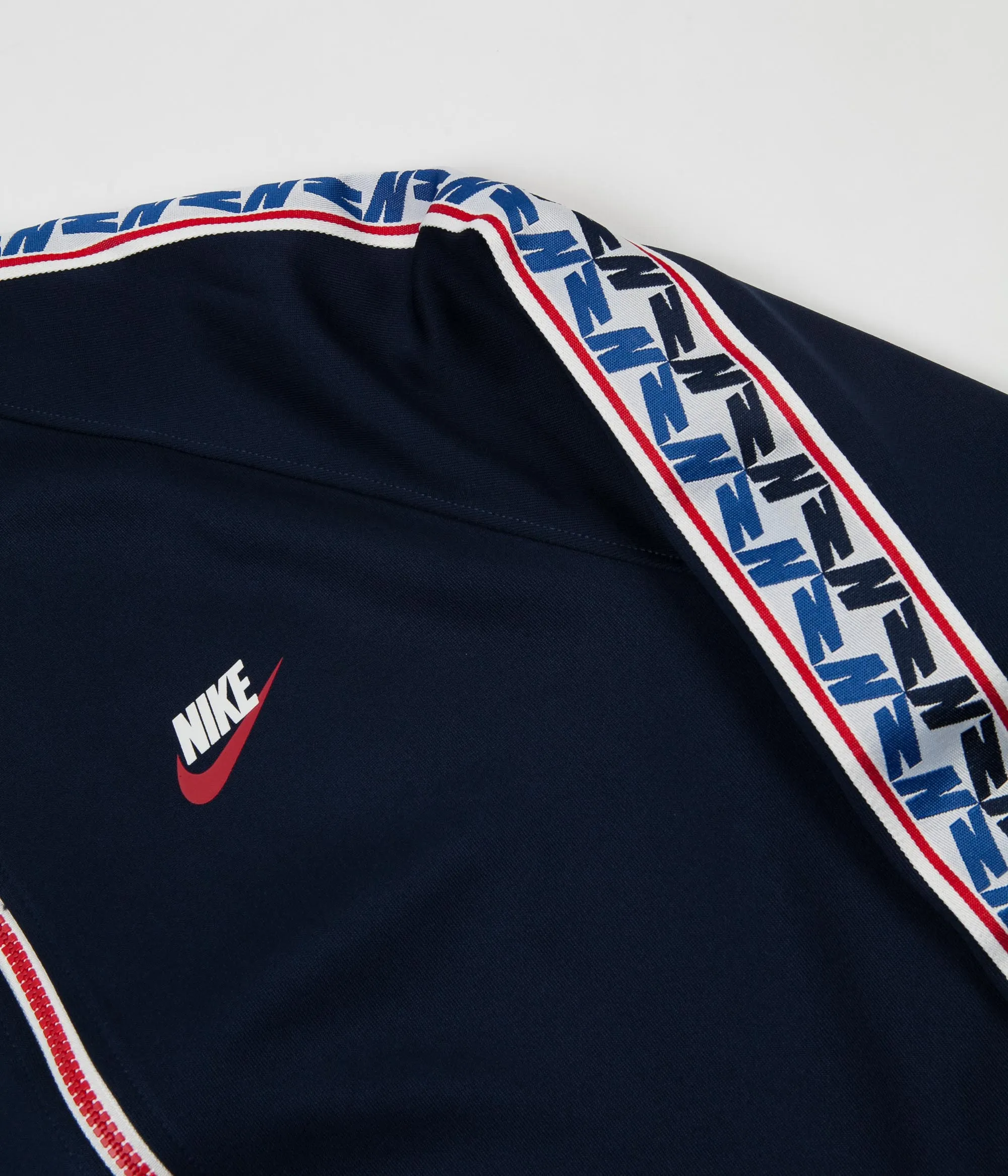 Nike Taped Poly Track Jacket - Obsidian / Sail