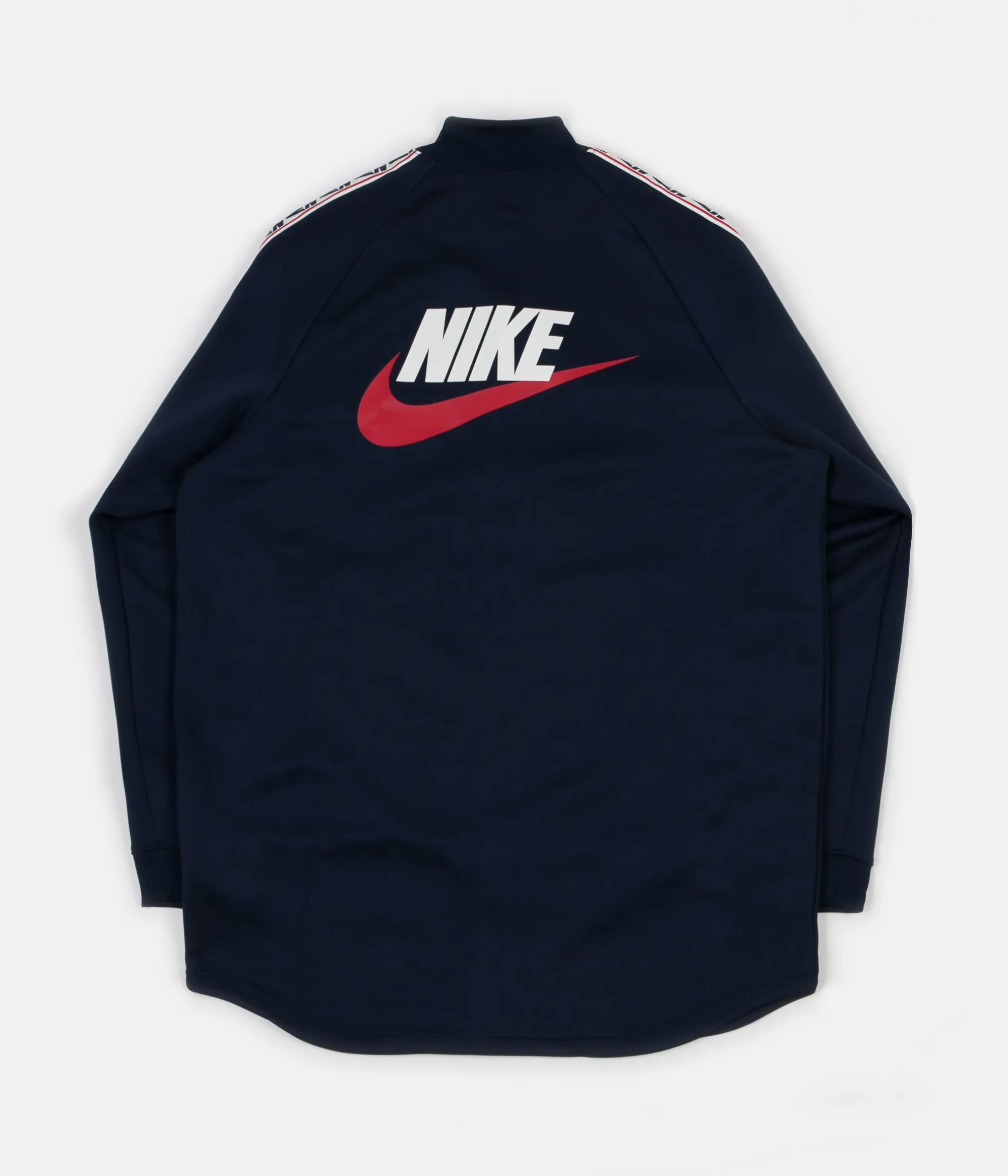 Nike Taped Poly Track Jacket - Obsidian / Sail