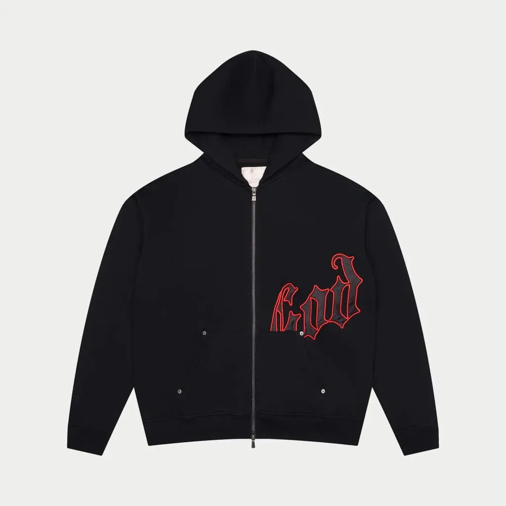 OG Logo Sweatsuit V2 (Blk/Red) - GOGLSWTV2RED